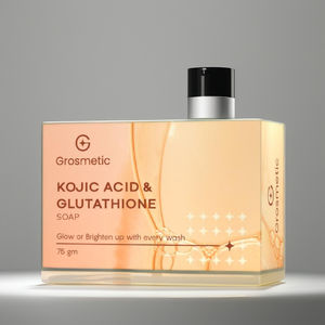 Savon à l'acide kojique peau noire foncée éclaircissant savon fait à la main glutathion savon blanchissant éclaircissant visage - Product Image 6