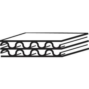 TIDYPAC Moving <b>Box</b> XL Corrugated <b>Cardboard</b> Transportbox 68 X 35.5 X 35 cm (W X H X D) 30kg Capacity Brown <b>Storage</b> Bin - Product Image 4