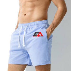 Pantalones cortos de ropa de hombre de estilo callejero para Material de algodón personalizado con bolsillo Ropa de verano Cordón Precio barato Pantalones cortos de hombre - Product Image 1