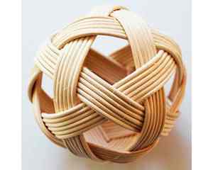 ลูกบอลหวายสานจากเวียดนามสำหรับใช้ตกแต่งบ้านร้านอาหารและงานส่งออก - Product Image 3