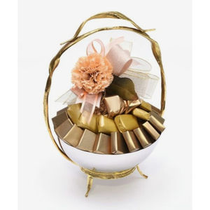 Bol de service au chocolat Design attrayant pour mariage et fêtes décoration vaisselle bol de service au chocolat - Product Image 2