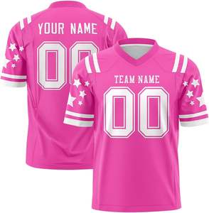 Maillots de football américain OEM haut de gamme Shorts maille légère unique sublimation personnalisée respirant grande taille pour l'été - Product Image 6