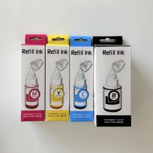 Tinta de Recarga de Botella Compatible con Color GI-490 de Alta Calidad para Impresoras <span class=keywords><strong>Canon</strong></span> <span class=keywords><strong>PIXMA</strong></span> G1400 G2400 <span class=keywords><strong>G3400</strong></span> G4400 G1410 G2410 G3410 - Product Image 1