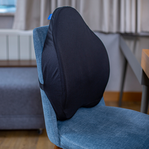 หมอนรองหลังเมมโมรี่โฟมขนาดใหญ่ 54x42x9 ซม. ผ้าคลุมวิสโค ดีไซน์เพื่อสุขภาพ รองรับสรีระ นั่งสบาย นอนหลับเย็นสบาย - Product Image 6