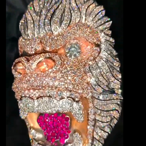 Bijoux fins unisexe pendentifs et breloques diamant nouvelle mode pendentif à breloque en argent sterling 925 avec diamants blancs - Product Image 3