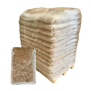 Granulés de bois beiges pour système de chauffage, combustible avec 0,7 % de cendres et une densité de 600-750 kg/m³ pour poêles et usage industriel - Product Image 4
