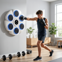 Cible de boxe murale intelligente et dynamique avec musique pour adultes et enfants, usage domestique