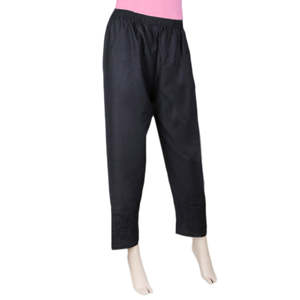 Pantalón Tejido para Mujer - Negro - Product Image 1