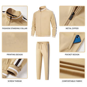 Custom Vintage Jogging Set Zip up Acid Wash Activewear Transpirable Unisex Sudadera con capucha Chándal Conjunto para hombres Logotipo personalizado Hombres Chándales - Product Image 5