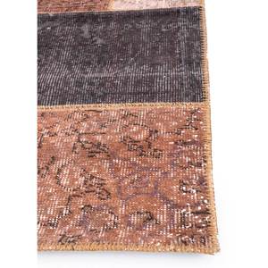 Tapis en laine noués à la main Provenance, rouge-orange, motif abstrait patchwork Kilim pour entrée et couloir - Rectangulaire 9x12 Pae-3372 - Product Image 4