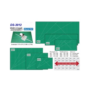 PP cắt Mat Kích thước A0 A1 A2 A3 A4 A5 A6 A7 A8 A9 A10 A11 <span class=keywords><strong>A12</strong></span>, PP cắt Mat kích thước lớn 120cmx300cm - Product Image 1