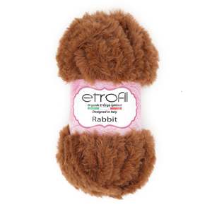 เชือกขนสัตว์สีน้ำตาลผลิตภัณฑ์เส้นด้าย77115กระต่าย - Product Image 1