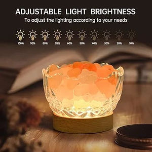 Difusor de Aroma Ultrasónico de Piedra de Sal del Himalaya con Vapor Frío, Lámpara de Sal Rosa del Himalaya, Difusor de Aceites Esenciales - Product Image 4