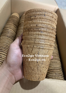 Vente en gros et tendance chaude 2025!! Pot en fibre de coco écologique/Pot en fibre de coco moyen au Vietnam - Product Image 3