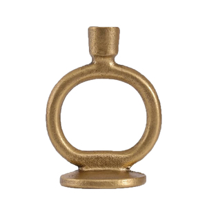 Bougeoir en métal unique fait à la main impeccable support pièce maîtresse Table à manger mariage cadeau de fête par ambiance style de vie - Product Image 5