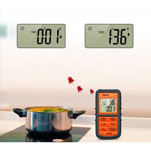Termómetro Inalámbrico para Barbacoa ThermoPro TP08C 150M con Doble Sonda, Pantalla LCD y Alarma - Product Image 3