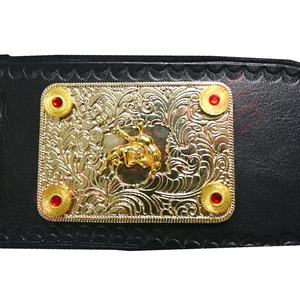 Ceinture de champion en or, ceinture de champion en cuir véritable, ceinture de champion en cuir véritable du Pakistan - Product Image 6