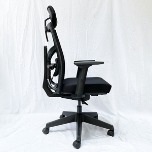 Tone-01 Ergonomic Office <b>Chair</b> with Adjustable Height Mesh and Leather Design Contemporary Style HOGVP062 - Product Image 3