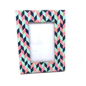 Marco de Fotos Metálico con Borde Ancho, Regalo de Boda, Artesanía, Decoración del Hogar, Vajilla - Product Image 4