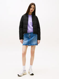 Service OEM à forte demande Veste d'hiver matelassée tricotée personnalisée de haute qualité noire pour femmes Chapeau détachable respirant - Product Image 3