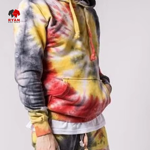 ชุดวอร์มมีฮู้ดสำหรับผู้ชายแบบสวมศีรษะทรงพอดีตัวปกติออกแบบโลโก้ได้ตามต้องการ - Product Image 3