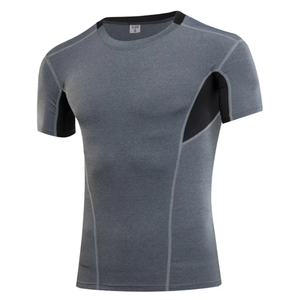 เสื้อยืด2025ผ้าเนื้อละเอียดลายตารางของผู้ชาย200กรัมปักสกรีนผ้าไหม - Product Image 2