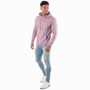 Sweat-shirts à capuche rétro pour hommes, mode automne-hiver, haute qualité, logo personnalisé, respirant, teinture unie, impression numérique, 100% coton - Product Image 1