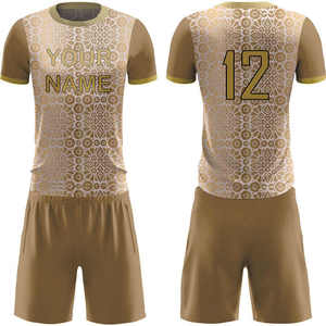 Camiseta de fútbol de poliéster 100% de alta calidad, ropa deportiva suave transpirable, uniformes OEM personalizados, nuevos conjuntos de estilo, fabricante directo - Product Image 2