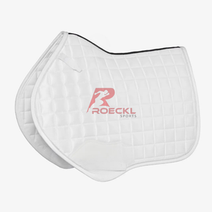 Tapis de selle de cheval anglais de qualité supérieure en gros doublure douce matériau respirant durable design confortable idéal pour professionnel - Product Image 4