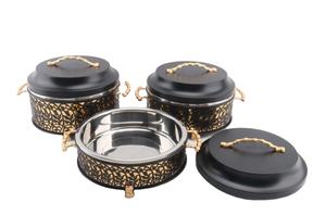 Arabic Style Eco-friendly Stainless Steel Food Warmer for Dinner Party Catering and Hot <b>Pots</b> in Luxury Finish - Product Image 5