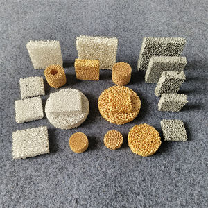 נקבובי סיליקון נקבובי אלומינה זירקוניה מגנזיה קרמיקה מסנן קצף לתעשיית הליהוק - Product Image 3