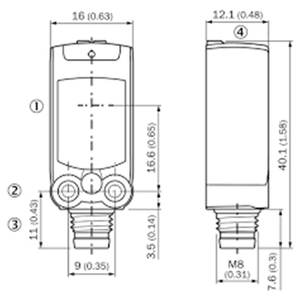 Capteur photoélectrique compact WSE4FP-21312100ZZZ, produit prêt à être expédié - Product Image 4