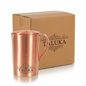 Jarra de Agua de Cobre de la Mejor Calidad para Beber, 50 OZ/1500 ML, Jarra de Agua de Cobre Puro - Product Image 1