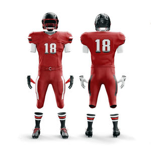 Totalmente personalizable fútbol americano ropa deportiva corto elegante sublimación diseño bordado Jerseys personalizables uniformes - Product Image 4