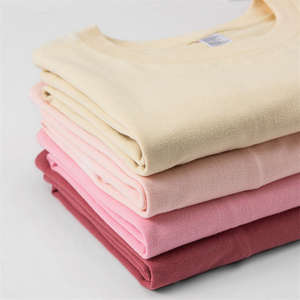 Collection Printemps-Été 2026 – T-shirt décontracté à manches courtes pour homme, col rond, en jersey anti-rétrécissement 160 grammes, tricoté, uni et polyvalent - Product Image 6