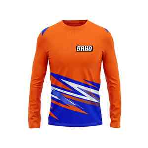 Puños elásticos de tela transpirable de cuello redondo GAA con estampado personalizado para fútbol gaélico Camogie Hurling-Club Wear OEM MOQ Digital Winter - Product Image 1