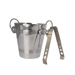 ถังน้ำแข็งโลหะทำด้วยมือสุดคลาสสิกมีสไตล์หรูหราบาร์อุปกรณ์เสริมปาร์ตี้บรรจุในกล่องเครื่องดื่ม - Product Image 1