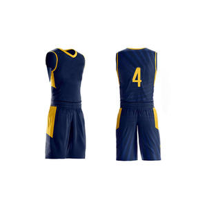 Uniformes de Baloncesto Personalizados para Hombre, Sublimación Completa, Ropa de Baloncesto Retro, Jersey de Baloncesto Transpirable con Dos Colores - Product Image 3