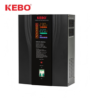 KEBO AVR Régulateur de tension automatique 8KVA Affichage complet Type de relais Appareil ménager Commutateur d'air Personnalisation