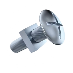 สลักเกลียวหลังคาโลหะพร้อมถั่วอุปกรณ์ตกแต่งเฟอร์นิเจอร์ราคาที่แข่งขันได้สําหรับเฟอร์นิเจอร์บรรจุมาตรฐาน Oem / Odm จากเวียดนาม - Product Image 1