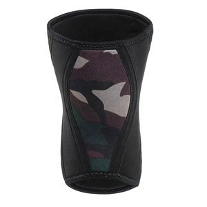 Power Lifting Cross Fit Exercices d'haltérophilie en néoprène Manchons de genou 5-9 Mm/Couleur personnalisée et logo Manchon de genou - Product Image 5