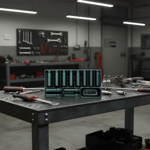 Gedore 1/2'' <b>Impact</b> <b>Socket</b> Set in ES Module Durable and Versatile Tool for Professional Use - Product Image 3