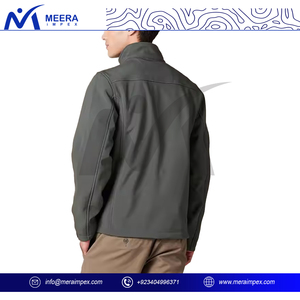 Chaqueta Softshell impermeable para hombre, abrigo de senderismo al aire libre a prueba de viento, soporte bordado, cálido, transpirable, táctico, para invierno - Product Image 4