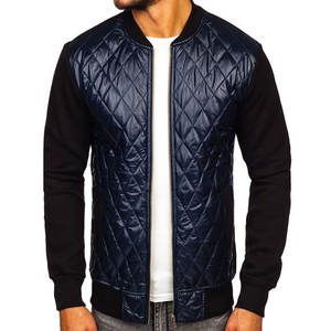 Chaqueta Bomber de Invierno 2025 con Capucha y Manga Larga para Hombre, Logotipo Frontal en Relieve, Forro de Lana/Poliéster, Venta al Por Mayor de Fábrica - Product Image 5