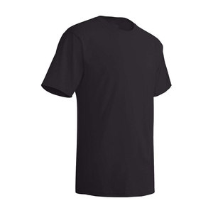 T-shirt en coton blanc à col rond pour hommes, t-shirts à col rond bon marché 120g pour hommes T-shirts Crew Fitness pour hommes - Product Image 4
