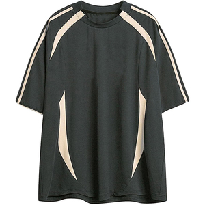 Camiseta de fútbol deportiva, camiseta de malla ligera de secado rápido con paneles de malla para hombres y mujeres, ropa informal y actividades al aire libre - Product Image 3