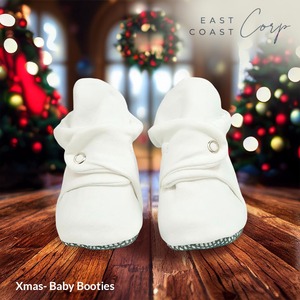 Chaussons en coton de Noël parfaits pour les nouveau-nés Vacances confortables - Product Image 2