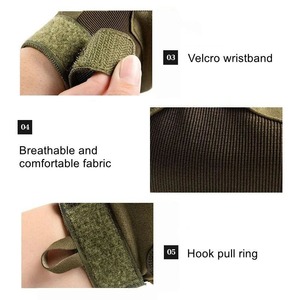 Gants de protection tactiques pour le sport, la chasse, la marche, à doigts complets, pour casque de plein air, gants de tir - Product Image 4