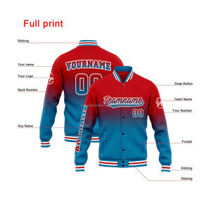 Vente en gros de veste universitaire en laine 100% pour hommes, coupe-vent respirant, streetwear tendance, broderie à col montant - Product Image 2