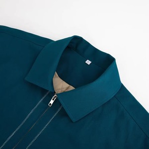 แจ็กเก็ตผ้าแคนวาสสำหรับผู้ชายแจ็กเก็ตผ้าฝ้ายเข้ารูปลายตัวอักษรแฟชั่นล่าสุด - Product Image 6